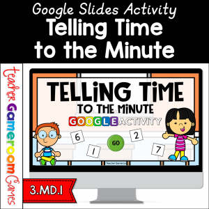 Telling Time Google Activity Bundle