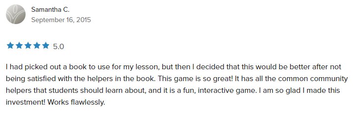 5 Star Review #1