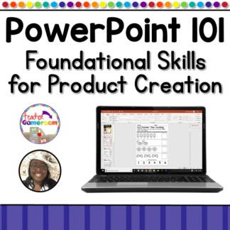 Powerpoint 101 - Foundation Skills for Product Creation with Chandra Martin