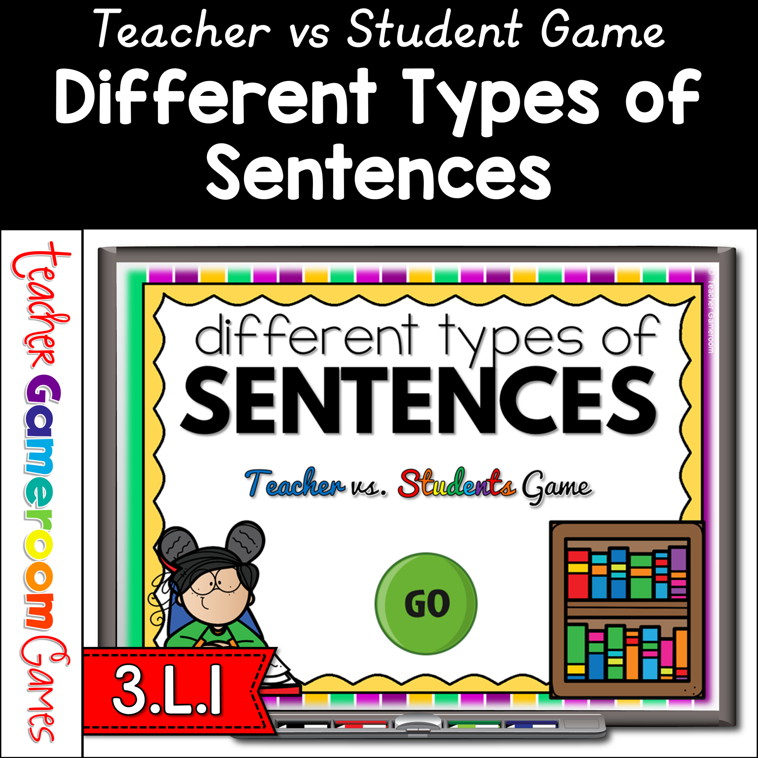 Types Of Sentences Teacher Vs. Student Game Cover Scaled