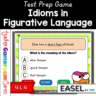 Idioms in Figurative Language Test Prep Game #1