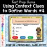 Context Clues Test Prep Game #4