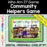 Who Am I? - Community Helpers Powerpoint Game #3