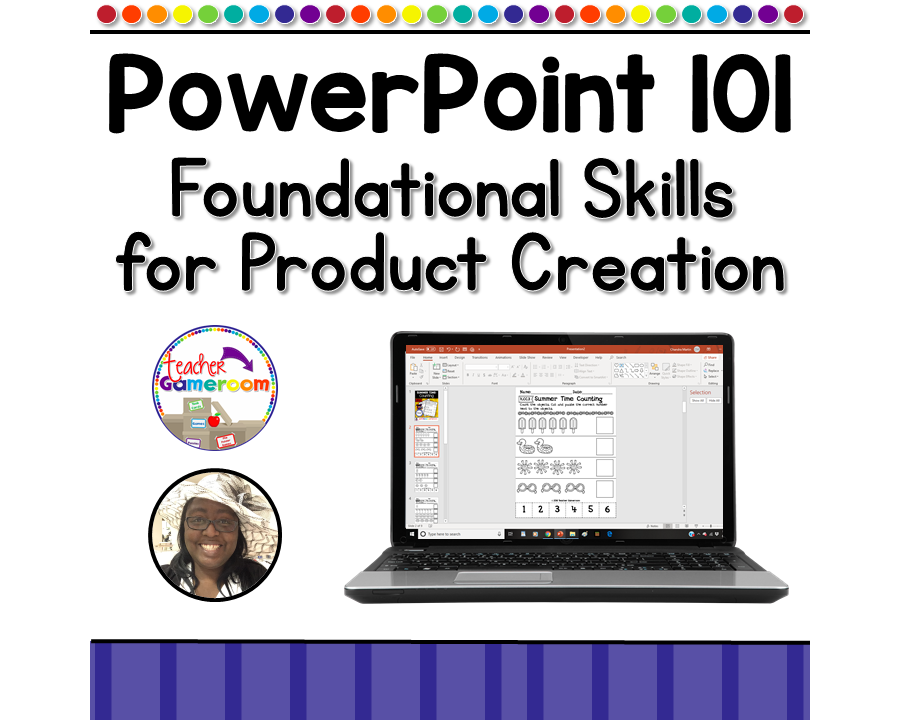Powerpoint 101 - Foundation Skills for Product Creation with Chandra Martin